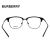 BURBERRY巴宝莉近视眼镜架男款半框光学眼镜框配镜佳锐镜片1.60