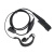 对讲机耳机适配摩托罗拉XIRP66006620MTP310031503250定制 新款铁夹耳挂