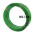 杨笙福1608塑钢打包带包装带捆绑编织带塑料打包绿黑色带pet手工 绿色1608塑钢带(10kg 750米)