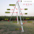 通信杆铝合金立杆机电力三角立杆神器人字抱杆水泥立电杆工具扒杆 10米杆三角立杆机普通