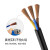 3C认证国标铜芯电线护套电源线RVV2芯3芯1.01.52.5平方电缆线软线 青色 4X6平方100米