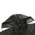 雨林军 长款雨衣 连体连帽安全反光雨衣 单位：套 黑色XL 