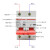 电气DZ47-125大功率断路器空开2P3P4P 80A100A125A空气开关 100A 4p