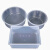ZUIDID 实验室塑料水槽圆形 化学实验器皿耗材教学仪器实验用 塑料圆水槽（小）