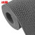 冰禹 地垫防滑垫 S型镂空防水垫地毯网格垫子门垫 厚4.5mm*宽1.2m*1m 灰色1卷 (要几米拍几个) BY-7037