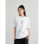 华人青年风车短袖T恤男女宽松纯棉潮牌情侣装上衣体恤夏季 白色 XL 125-135斤