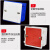 PVC 86型彩色线盒盖板塑料暗盒保护盖接线盒白外盖板八角有孔盖子 红色八角盖板（100个）