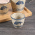 HYWLKJ日式陶瓷小水缸茶杯品茗杯主人杯鸡缸杯创意厨房调味罐储物罐带盖 鱼乐-大号金刚（不带盖子）