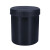 适用批发化工桶塑料桶包装桶黑色避光桶pp桶试剂瓶方桶避光塑料罐 6L-黑色桶