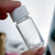 玻璃样品瓶试剂瓶透明带盖密封小药瓶迷你药粉分装展示 瓶 子棕色 4ml透明(15*47mm)100个装