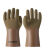 兰浪（LANON）V330丁腈耐酸碱防护手套 耐酸碱防护手套 焦糖色 XL 2 