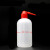 塑料洗瓶 弯管红白头500/250/1000ml 实验室弯头清洗瓶 冲洗瓶 500ml【红头洗瓶】带刻度