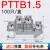 ABDTT2.5直插型导轨式接线端子排1.54610TTB2.5TWIN弹簧QUATTRO TTB1.5