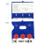 仓库货架标识牌磁性标签牌仓位标签贴物料标识卡库房标签物料标牌 蓝色三轮10X7.5厘米