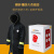 过滤式消防自救呼吸器3c认证防火灾逃生面具家用防毒防烟面罩专用 升级防火衣自救组合
