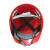 华信 ABS安全帽V型透气一指键印地铁运营LOGO 红色 1顶