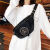 爱华仕（OIWAS）韩版新款时尚胸包腰包女休闲斜挎女士包实用百搭单肩包 字母蜜蜂
