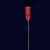 DEDH丨塑座螺口塑钢点胶针筒针头针管1.5英寸（100个）；25g红色