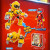 芮帕竞速小英雄磁吸爆甲车玩具五灵卫铁拳虎五合体变形机器人玩具男孩 五灵卫-神木猿