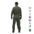 五星盾 阻燃防静电飞行服 航空飞行员特种连体救援防护服 军绿色S