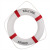 适用于实心塑料救生圈船用CCS认证标准型国标防汛专业大浮力成人2 红色大号 (外径72内径44 )