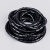 瑞得泰  塑料螺旋缠绕管保护绕线管理线收纳管白黑可选25mm*2.5米*10根