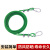德岐 包塑钢丝绳套装 抗拉起重钢丝绳 包胶钢丝绳牵引线 6mm粗10米长(全套配件) 