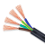 三恒 RVV电缆线4芯1.5 平方四芯护套线控制线四芯线 4*1.5平方/米