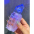 姒桀会闪光的水晶小萝卜刀夜光发光重力萝卜刀3d打印网红透明直跳玩具 巴斯光年+夜光+梦幻粉