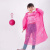 一次性球球雨衣便携式透明雨披一次性雨衣球压缩球形儿童成人雨衣 儿童套头平口款(适合6~10岁) 浅蓝球+透明雨衣