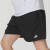 耐克（Nike）短裤男子2024夏季新款梭织透气运动休闲宽松网眼布衬里美式五分裤 FN3308-010黑色/刺绣logo L