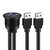 刚沃 （VL-M26USB2.0AF2-AM2 ，2.0两A母座转两A公）面板USB双口防水数据信号延长