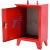 落地式二级箱工地临时配电箱高脚移动手提式防雨开关柜控制箱 红色400*500*180手提箱