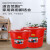 定制定制加厚水桶塑料储水用带盖特大号大白桶户外圆形清洁垃圾桶 15升桶带盖装水30斤 红色