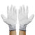 稳斯坦 WF123 PU涂掌手套 防滑手套浸胶涂层点塑纱线劳保手套 (10双)灰L