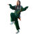 NASA LEAP春秋卫衣美式复古套装女宽松设计感秋冬圆领加厚休闲运动服两件套 绿色（纯棉加厚两件套249） S8095斤