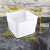 加厚糖水桶白色桶长方形塑料包装密封方形桶带盖储物冷藏桶奶茶桶食物冷饮桶耐高温桶小冰桶冰粉冷藏小白桶 正方形（无盖）12升 满十个送一个