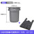 适用塑料桶圆形厨房工业环卫物业大容量加厚特 168L不带底座垃圾袋50个特