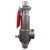 不锈钢安全阀A28W-16P弹簧全启式泄压阀空压机储气罐压力管道 DN20(0.3-0.7)整定0.5mpa