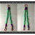 杨笙福国标工业行车吊装带起重吊带吊具成套组合吊索具吊钩2腿3腿 2吨1米4腿(默认宽嘴钩)