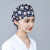 化疗纯帽子棉手术室帽子棉绣花护士帽月子化疗包头帽牙科口腔医 红枫叶