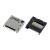 树莓派microSD卡连接器卡槽 拔插式TF卡卡座 存储卡推拉式SD卡座 SDTF卡