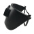 蓝鹰6PA2/6PA3焊帽焊工电焊面具安全帽式可掀式防护电焊面罩 6PA2面罩含三片镜片 支架处塑料材质