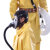 LZJV正压式空气呼吸器6L钢瓶应急消防救援有限空间3C消防呼吸器面罩 三人电动送风20米带锂电池12小时送滤棉