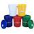 塑料桶油漆涂料桶化工桶手提带盖加厚级包装桶20L升25公斤KG 20L白色