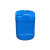 公斤方形堆码塑料桶 20升蓝色避光工业化工桶 加厚密封包装桶 25L浅蓝化工桶