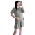 孕妇装夏季薄款上衣两件套新中式减龄活泼俏皮孕妈怀孕显瘦套装潮 灰色套装 L建议100-125斤
