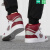 阿迪达斯 （adidas）三叶草男鞋 春季新款运动鞋时尚潮流滑板鞋皮质高帮耐磨休闲鞋 FZ5711新年款/中国红 40
