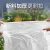 普利塞拉 全新料大号透明平口垃圾袋 白色塑料袋 白色塑料袋 120*140cm*50只装4丝