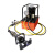 分体式单人弯曲机手提式便携电动液压钢筋弯曲调直器BR-25含泵体 BR-40A手动电动泵